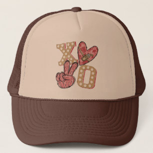 Western land Xoxo   Hugs en Kisses Trucker Pet