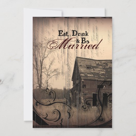 Western landelijk hoorntje kaart (Achterkant)