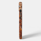  western landschap leren Case-Mate iPhone case (Achterkant / Links)