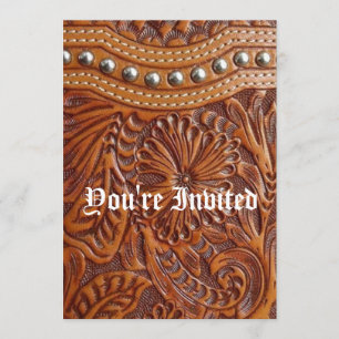  western landschap leren kaart