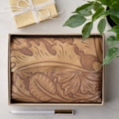 Western leder met de Zuidwest-stijl uit het bijten Tissuepapier (Geschenk)