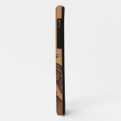 Western leren paardrijden Rodeo Cowboy Case-Mate iPhone Case (Achterkant/links)