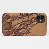 Western leren paardrijden Rodeo Cowboy Case-Mate iPhone Case (Achterkant (horizontaal))