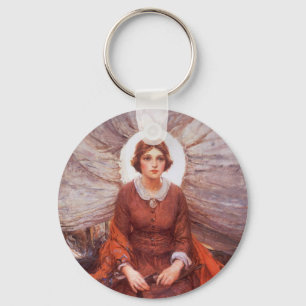 Western, Madonna van de Prairie door Koerner Sleutelhanger