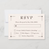 Western Mariage Pays Russe carte RSVP (Devant)