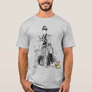 Western ONDERZOEK VAN VROUWENLAND VINTAGE T-shirt