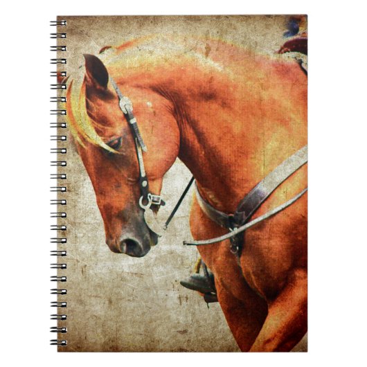 Western paard notitieboek (Voorkant)