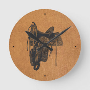 Western paard Ronde Klok