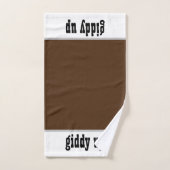 Western paard Thmed Bad Handdoek (Handdoek)