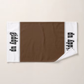 Western paard Thmed Bad Handdoek (Handdoek)