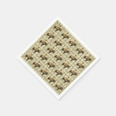 Western Papier Napkins  Cowboy Servetten (Hoek)