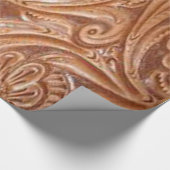 Western papier voor het oppakken van lederen flesj (Hoek)