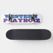 WESTERN PLAYBOIZ Skateboard (Horizontaal)