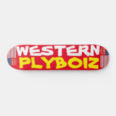 WESTERN PLYBOIZ JMT USA Skateboard (Horz)