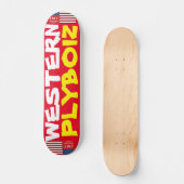 WESTERN PLYBOIZ JMT USA Skateboard (Recto)