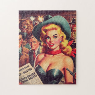Western Pulp Meisje Legpuzzel
