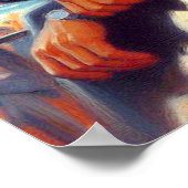  Western Pulp Meisje Poster (Hoek)