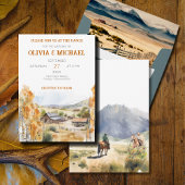 Western Ranch Faire-part de mariage