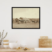 Western Ranch House SD 1888 Poster (Keuken)
