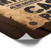 Western Recherché Outlaw Bienvenue Poster d'annive (Coin)