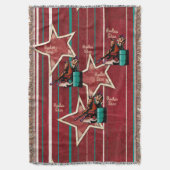 Western Rodeo Barrel Racer Jeter la couverture (devant Vertical)