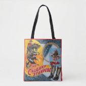  Western Rodeo Calgary Collage Ptint Draagtas (Voorkant)