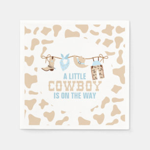 Western Rodeo Cowboy Baby Shower Servet