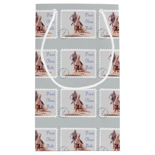 Western Rodeo Cowboy Cadeau Sac Calf Roper (Dos)