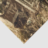 Western Rustisch Land Bruin  Boerderij Wagon Tissuepapier (Detail)