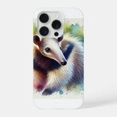 Western Silky Anteater 200824AREF135 - Watercolor (Verso)