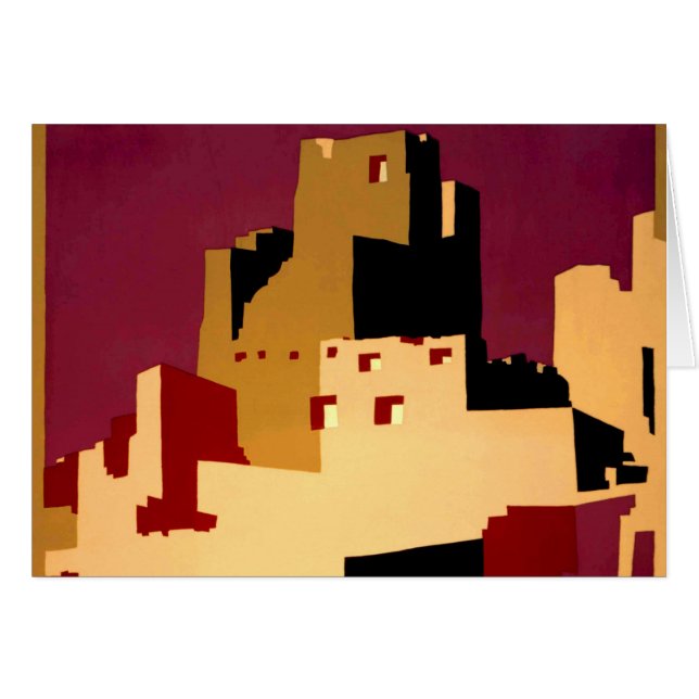 Western Southwest Pueblo WPA National (Devant horizontal)