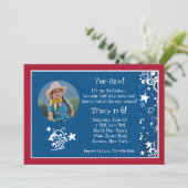 Western Stars Photo Invitation (Debout devant)