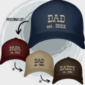 Western Style Papa a établi un Casquette brodé