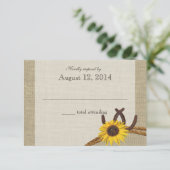 Western Sunflower and Horseshoe Réponse (Debout devant)