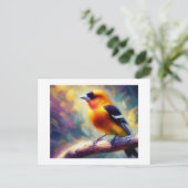 Western Tanager Bird, Carte postale (Debout devant)