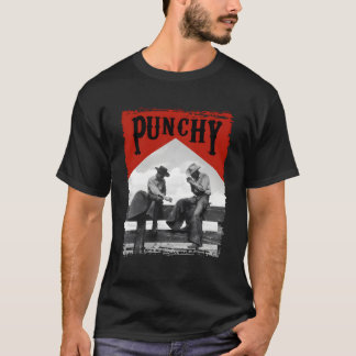 Western Texas Koe Paard Rodeo Punchy Koe Ers T-shirt