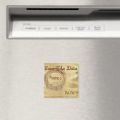 Western Thema Bruiloft Save the Date Magnets Magneet (Insitu (Vaatwasser))