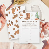 Western thema Hoe oud was de bruid om te spelen