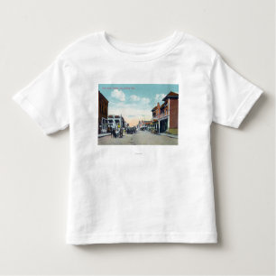Western Uitzicht uit Main StreetVisalia, CA Kinder Shirts