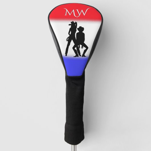 Western vaderland golfheadcover (Voorkant)