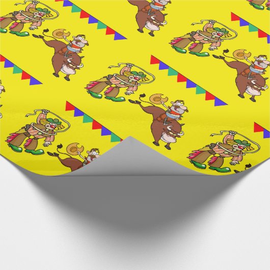 Western verpakkingspapier voor bulgaren en voor de cadeaupapier (Hoek)