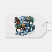  Western vervoer Cadeaulabel (Voorkant (Horizontaal))