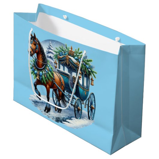 Western vervoer Groot Cadeauzakje (Voorkant Gekanteld)