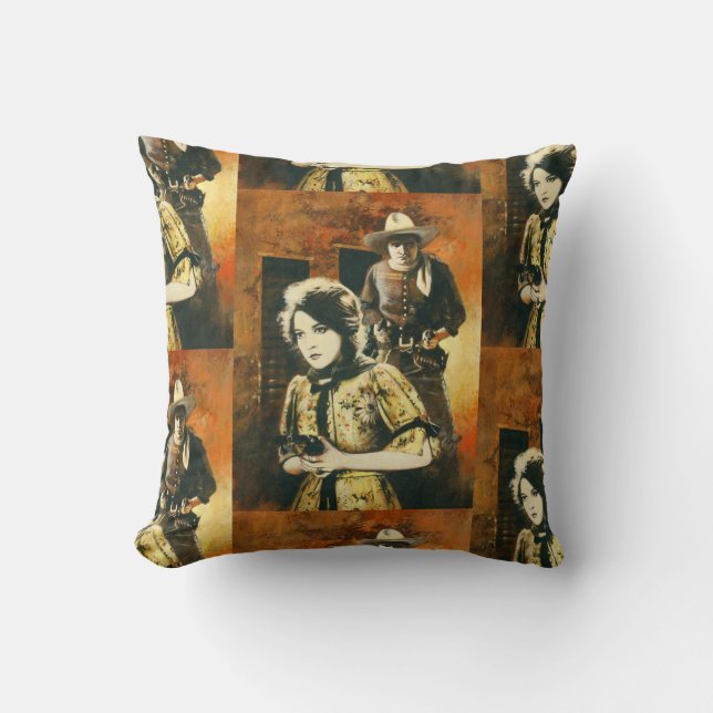  Western vierkant schroevendraaier. Kussen (Voorkant)