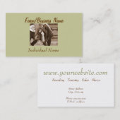 Western Visitekaartje (Voorkant / Achterkant)