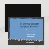 Western Wall Israel Bar Carte de réponse du Bat mi (Devant / Derrière)