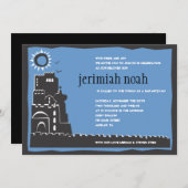 Western Wall Israël Bar Invitation Bat mitzvah (Devant / Derrière)