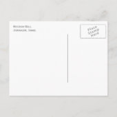 Western Wall, Jeruzalem, Israel Briefkaart (Achterkant)