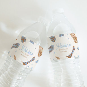 Western Water Bottle Étiquettes