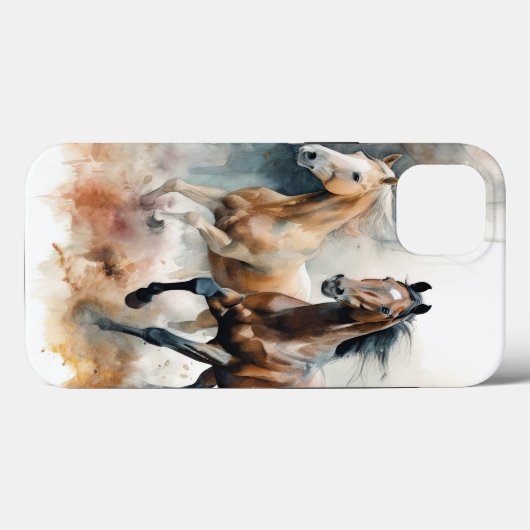 Western Wild Horse iPhone / coque ipad (Verso (horizontal))